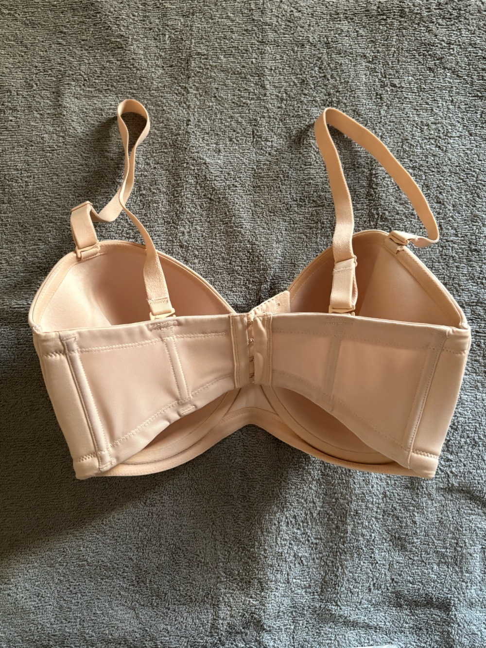 Wacoal 854119 Red Carpet Convertible Strapless bra nude/beige 34H - Picture 3 of 6